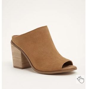 Torrid suede mule